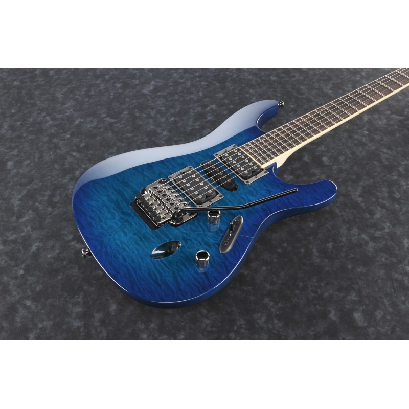 Ibanez S670QM-SPB - Gitara elektryczna S - 4 - Gitary elektryczne - Ibanez S670QM-SPB - Gitara elektryczna S