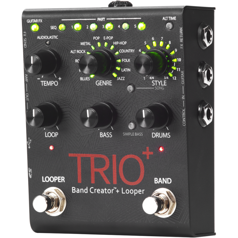DigiTech Trio+ Band Creator - efekt gitarowy Pitch Shifter - 5