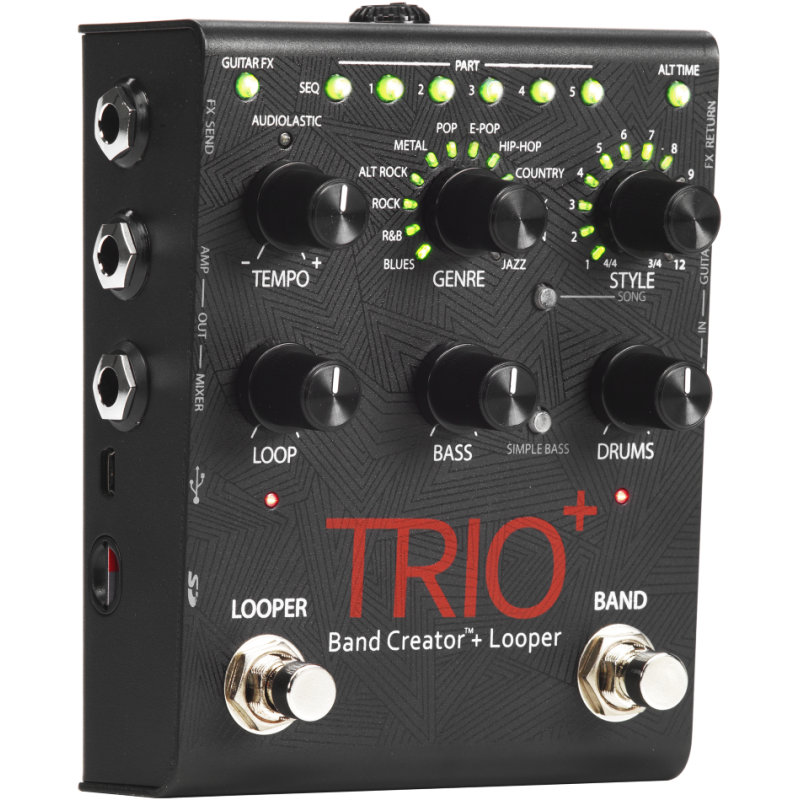 DigiTech Trio+ Band Creator - efekt gitarowy Pitch Shifter - 6