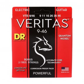 DR VTE 09-46 VERITAS - Struny do gitary elektrycznej 9-46 - 1