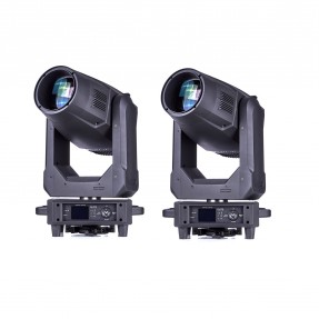 Fractal Elite Spot LED - Zestaw 2 sztuk z casem Głowica ruchoma 550W - 1