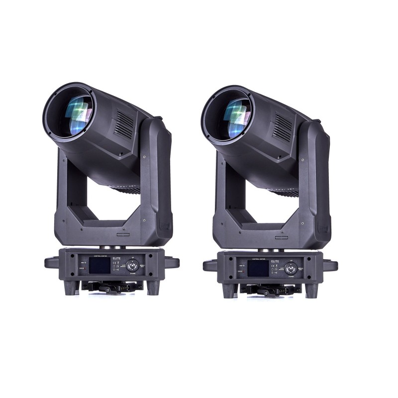 Fractal Elite Spot LED - Zestaw 2 sztuk z casem Głowica ruchoma 550W - 1