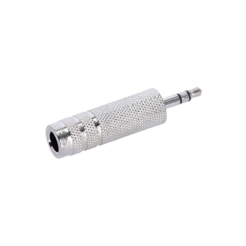 Adam Hall Connectors 4 STAR A JF3 MM3 METAL - Adapter Jack 6,3 mm TRS na Jack 3,5 mm TRS