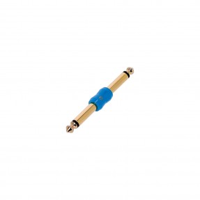 Adam Hall Connectors 4 STAR A JM2 JM2 S G BLU LINE - Adapter liniowy Jack 6,3 mm TS x Jack 6,3 mm TS