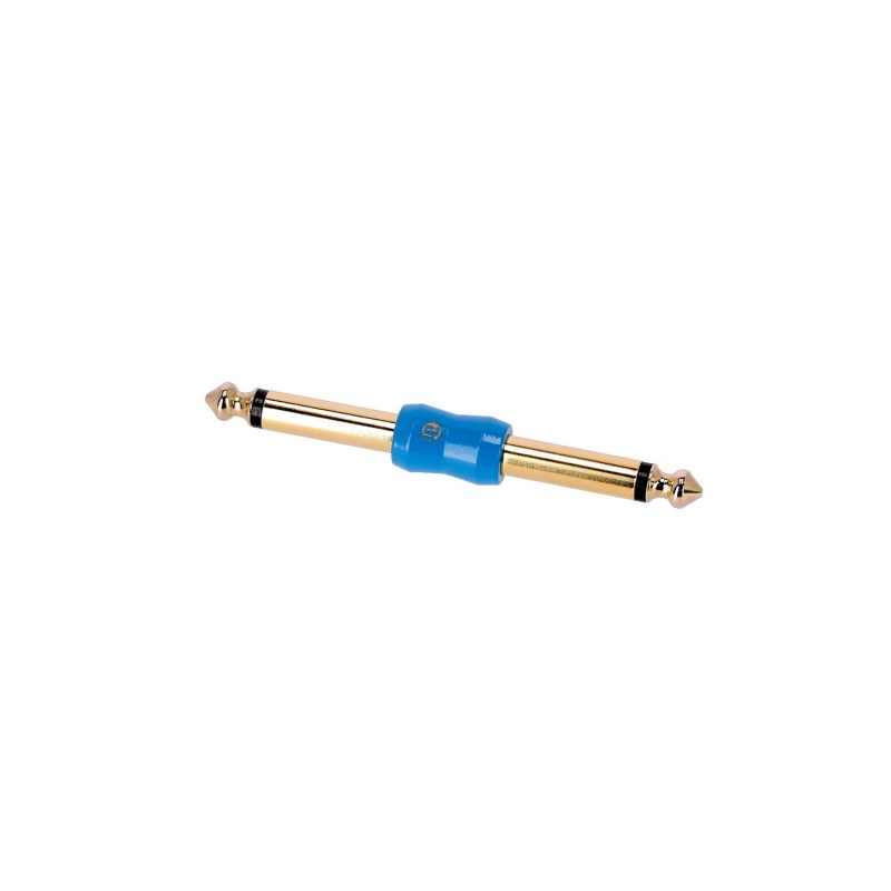 Adam Hall Connectors 4 STAR A JM2 JM2 S G BLU LINE - Adapter liniowy Jack 6,3 mm TS x Jack 6,3 mm TS