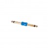 Adam Hall Connectors 4 STAR A JM2 JM2 S G BLU LINE - Adapter liniowy Jack 6,3 mm TS x Jack 6,3 mm TS