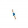 Adam Hall Connectors 4 STAR A JM2 JM2 S G BLU LINE - Adapter liniowy Jack 6,3 mm TS x Jack 6,3 mm TS