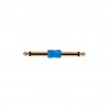 Adam Hall Connectors 4 STAR A JM2 JM2 S G BLU LINE - Adapter liniowy Jack 6,3 mm TS x Jack 6,3 mm TS