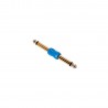 Adam Hall Connectors 4 STAR A JM2 JM2 S G BLU LINE - Adapter liniowy Jack 6,3 mm TS x Jack 6,3 mm TS