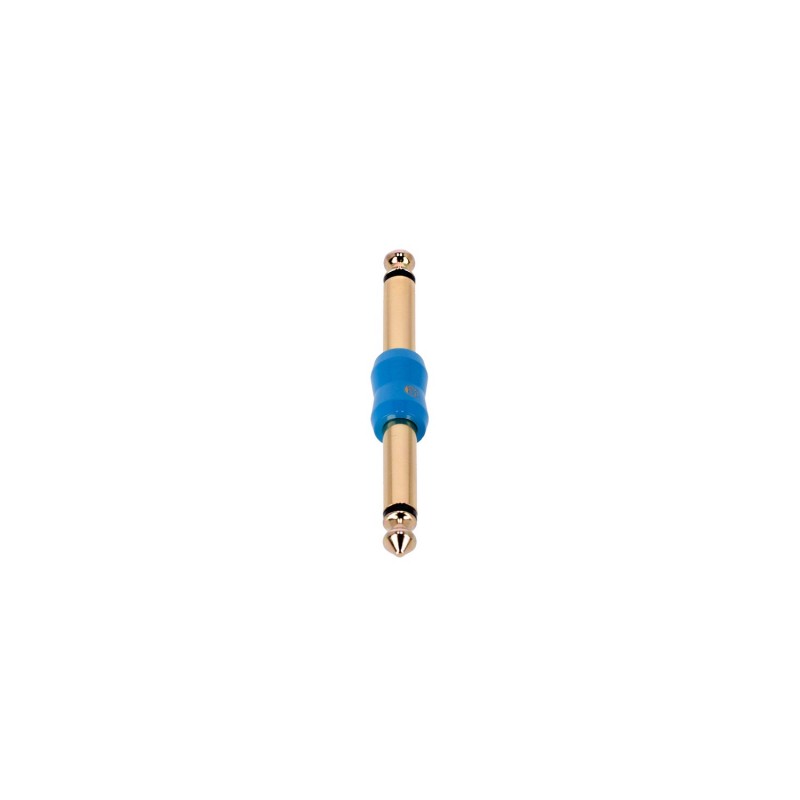 Adam Hall Connectors 4 STAR A JM2 JM2 S G BLU LINE - Adapter liniowy Jack 6,3 mm TS x Jack 6,3 mm TS