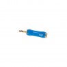 Adam Hall Connectors 4 STAR A JF3 MM3 G BLU LINE - Adapter liniowy Jack F TRS x minijack TRS