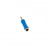 Adam Hall Connectors 4 STAR A JF3 MM3 G BLU LINE - Adapter liniowy Jack F TRS x minijack TRS