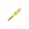 Adam Hall Connectors 4 STAR A MF3 JM3 GOLD - Adapter mini Jack F stereo na Jack 6,3 mm M stereo