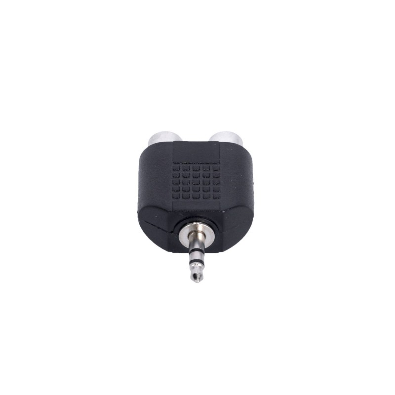 Adam Hall Connectors 4 STAR AY RF2 MM3 - Adapter typu Y 2x F Cinch do Jack 3,5 mm TRS M