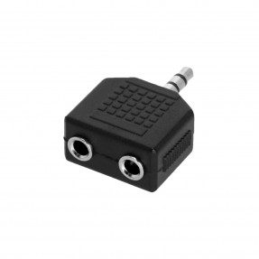Adam Hall Connectors 4 STAR AY MF3 MM3 - Adapter typu Y 2x Jack 3,5 mm stereo F do Jack 3,5 mm stereo M