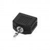 Adam Hall Connectors 4 STAR AY MF3 MM3 - Adapter typu Y 2x Jack 3,5 mm stereo F do Jack 3,5 mm stereo M