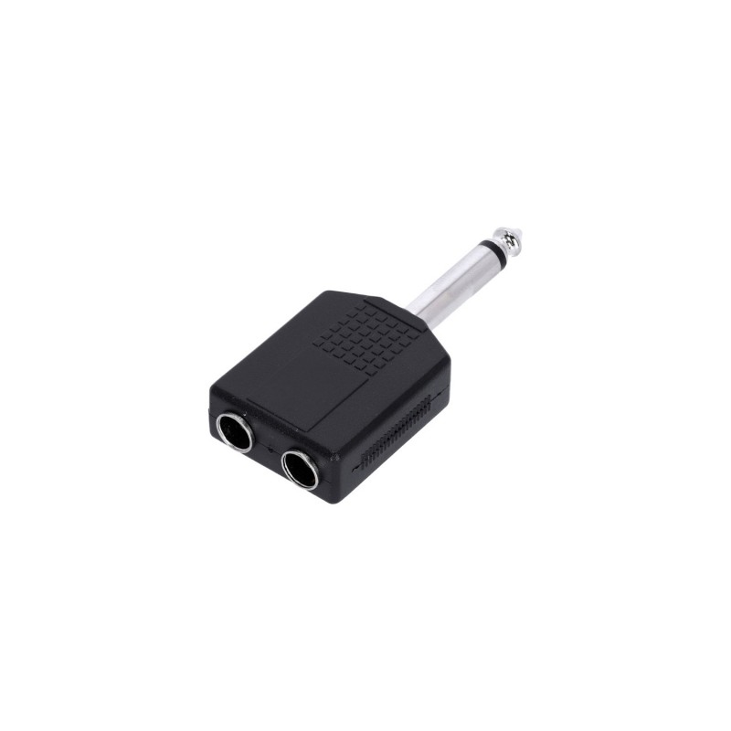 Adam Hall Connectors 4 STAR AY JF2 JM2 - Adapter typu Y 2x Jack 6,3 mm TS F do Jack 6,3 mm TS M