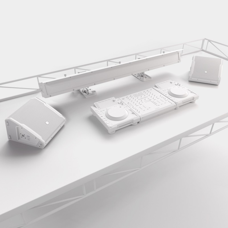 LD Systems MON 8 A G3 W - Aktywny koaksjalny monitor sceniczny 8"