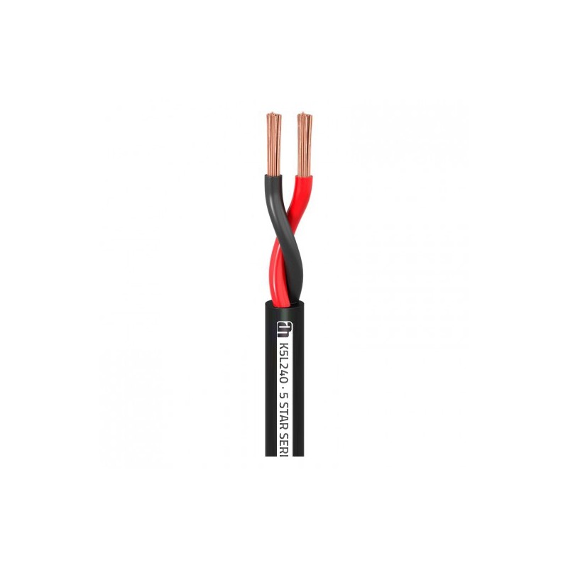 Adam Hall Cables 5 STAR SPEAKER 240 - Kabel głośnikowy 4.0 mm² AWG11 - na metry