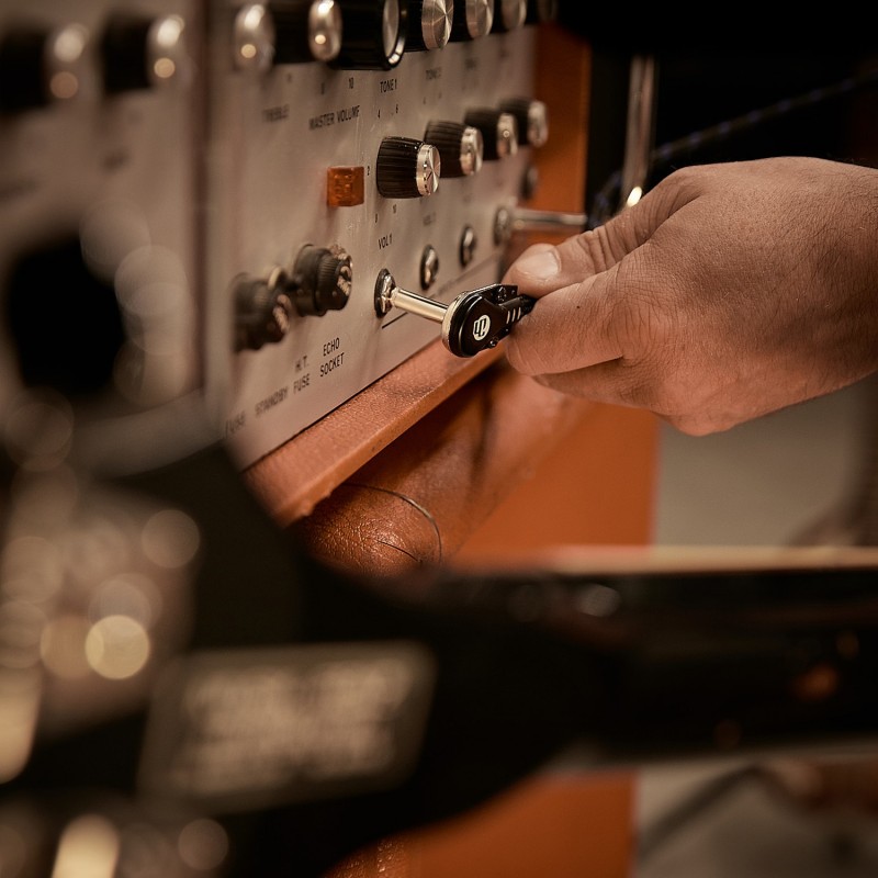 Adam Hall Cables 4 STAR IRR 0060 VINTAGE - Kabel krosowy do efektów gitarowych Jack TS - 0,6 m