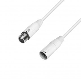 Adam Hall Cables 4 STAR MMF 1000 SNOW - Kabel mikrofonowy XLR - 10 m
