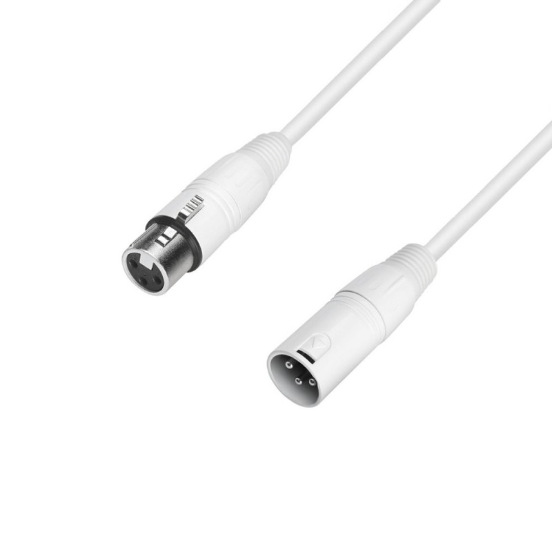 Adam Hall Cables 4 STAR MMF 1000 SNOW - Kabel mikrofonowy XLR - 10 m