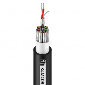 Adam Hall Cables 4 STAR MULTICORE 08 - Kabel wieloparowy Multicore 8 kanałów 16 x 0.14 mm² AWG26 - na metry