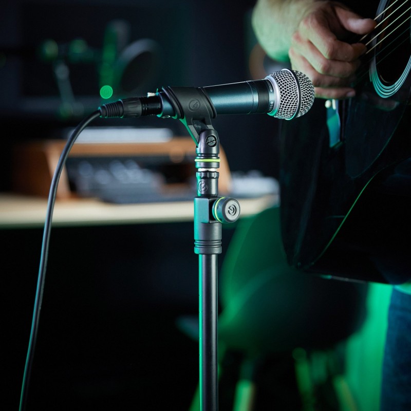 Gravity MS 43 DT B - Kompaktowy statyw mikrofonowy z podwójnym wysięgnikiem