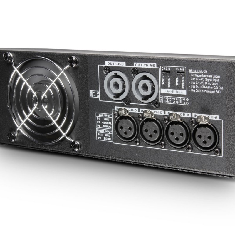Ram Audio Zetta 440 - Końcówka mocy PA 4 x 1000W