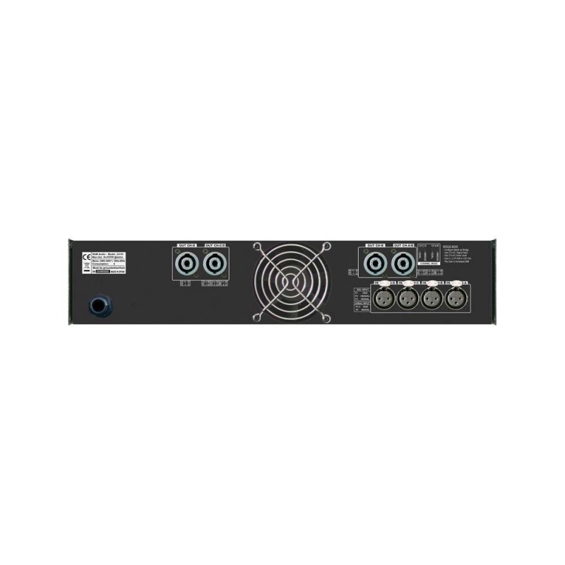 Ram Audio Zetta 4100 - Końcówka mocy PA 4 x 2500W