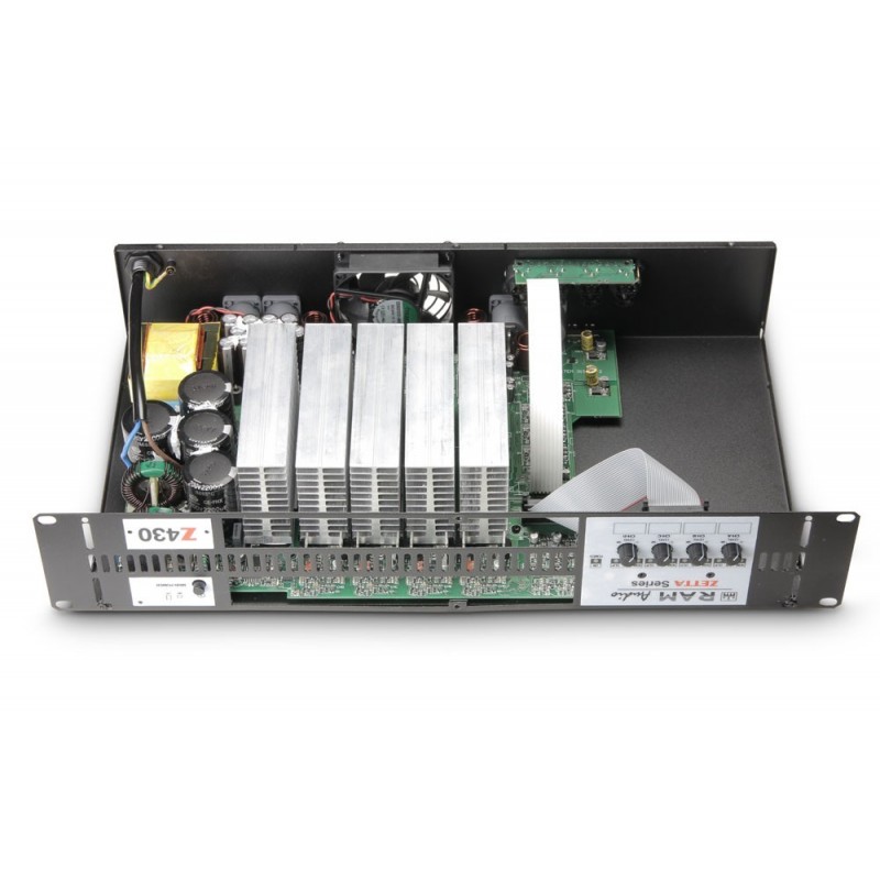 Ram Audio Zetta 430 - Końcówka mocy PA 4 x 750W