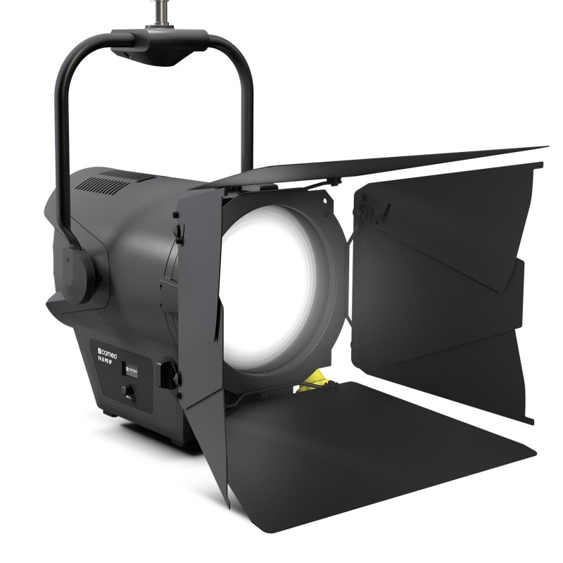 Cameo F4 D PO IP - Obsługiwany przez słupek reflektor Fresnel IP65 z diodą LED Daylight