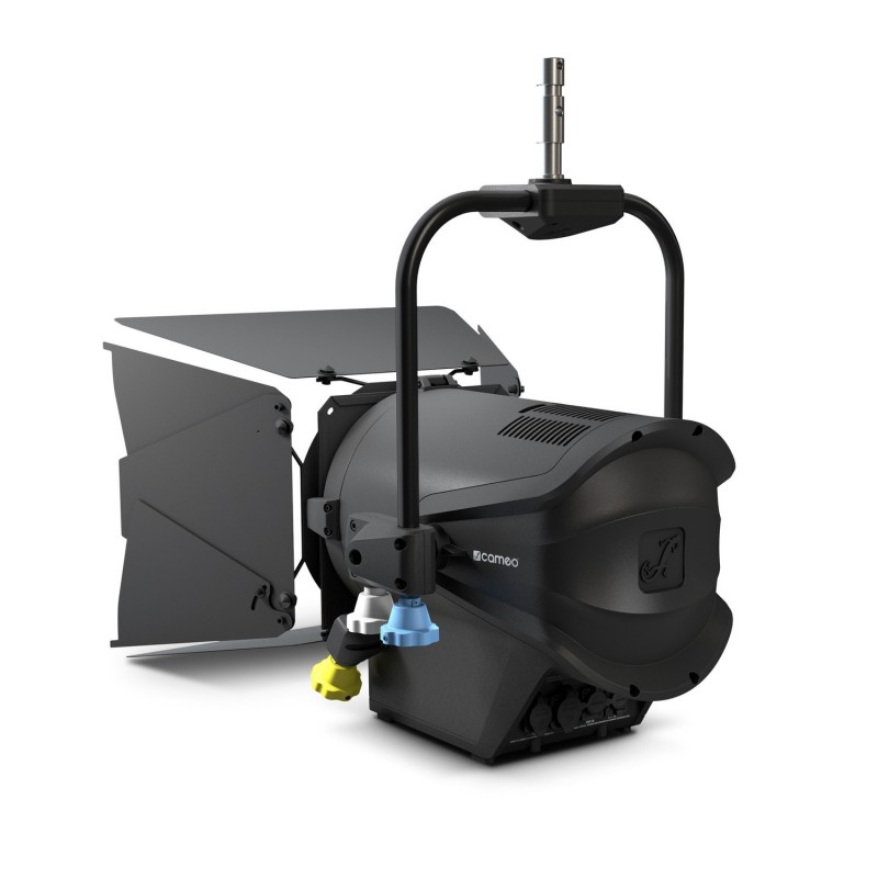 Cameo F4 D PO IP - Obsługiwany przez słupek reflektor Fresnel IP65 z diodą LED Daylight