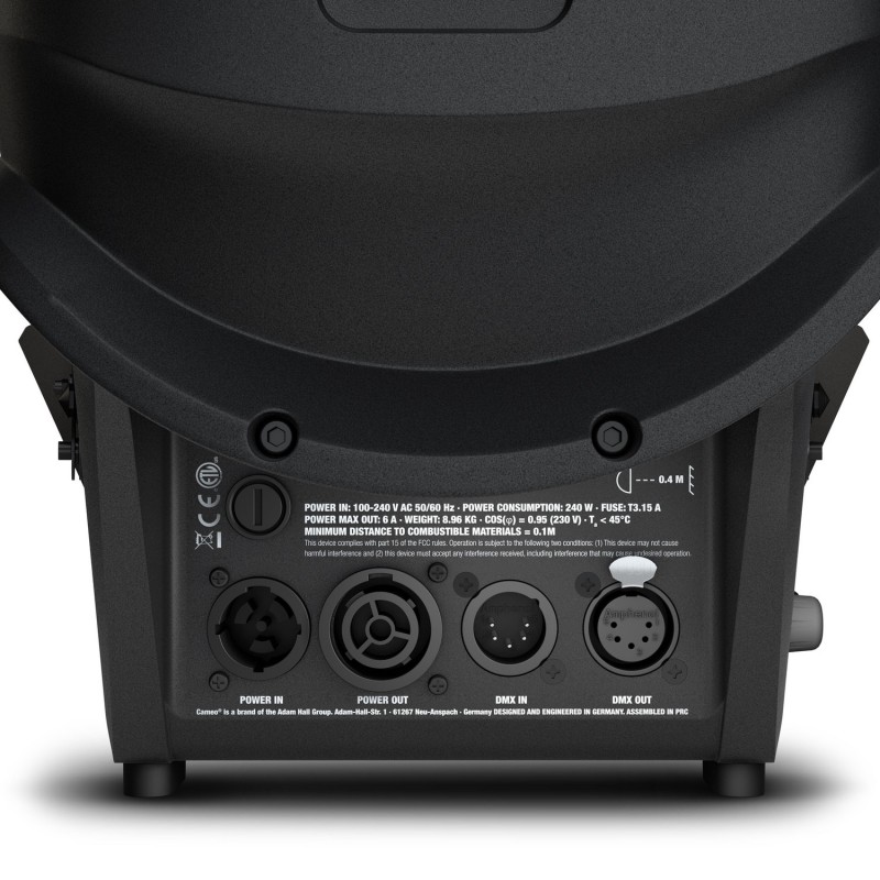 Cameo F2 FC+ - Reflektor Fresnel o zoptymalizowanym widmie z diodami LED RGBAL