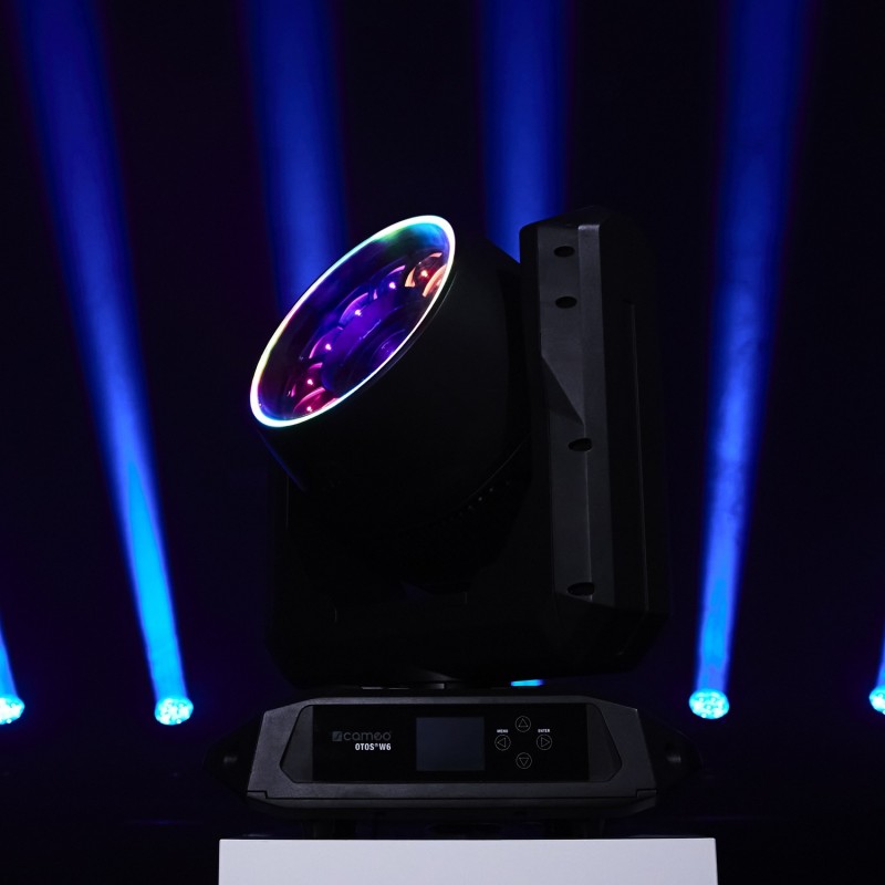 Cameo OTOS W6 - Ruchoma głowica Wash IP65