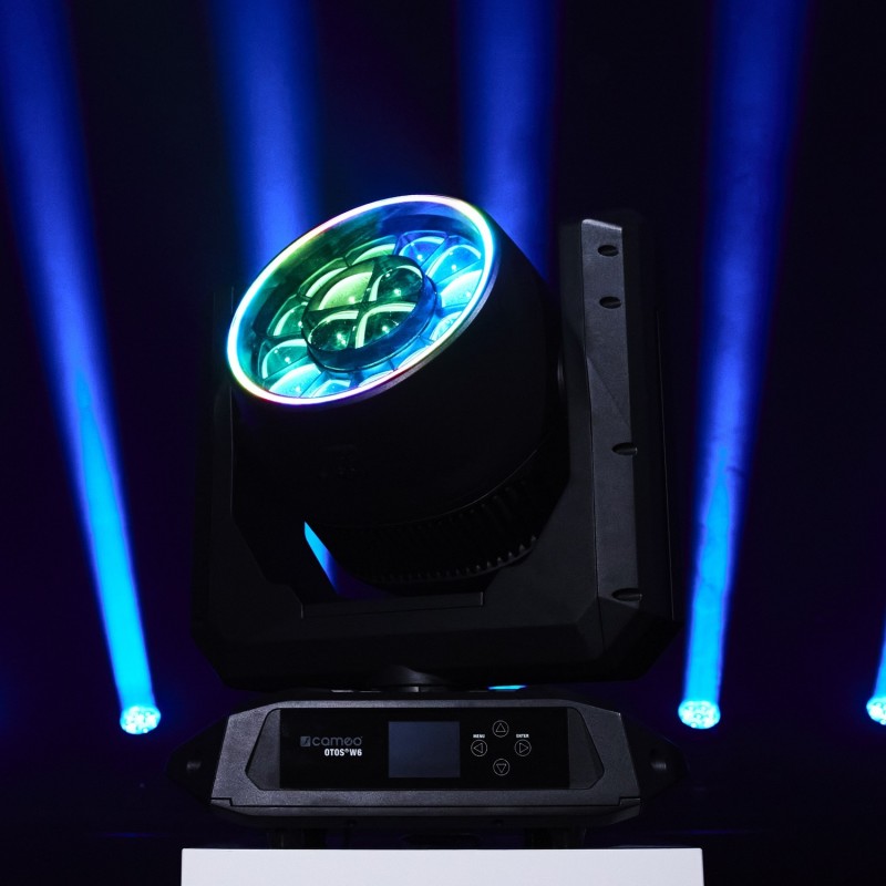 Cameo OTOS W6 - Ruchoma głowica Wash IP65