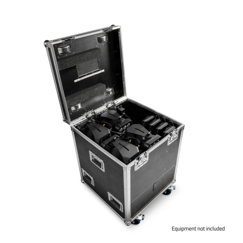 Cameo ZENIT B200 CASE 4PC - Skrzynia flightcase na 4 egzemplarze ZENIT B200, z ładowarką