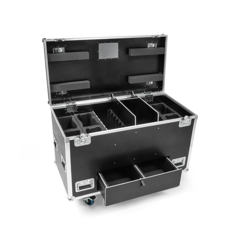 Cameo ZENIT B200 CASE 8 PC - Skrzynia transportowa na 8 x ZENIT B200 z opcją ładowania akumulatorów