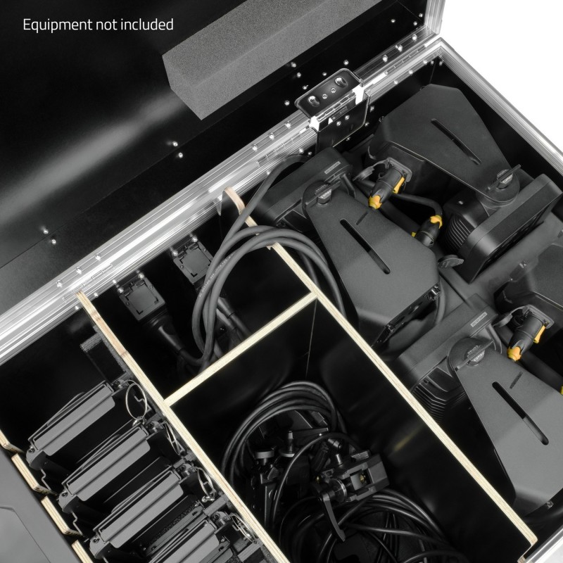 Cameo ZENIT B200 CASE 8 PC - Skrzynia transportowa na 8 x ZENIT B200 z opcją ładowania akumulatorów