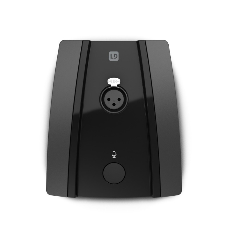 LD Systems MIBS - Statyw stołowy z przełącznikiem do mikrofonów na gęsiej szyjce