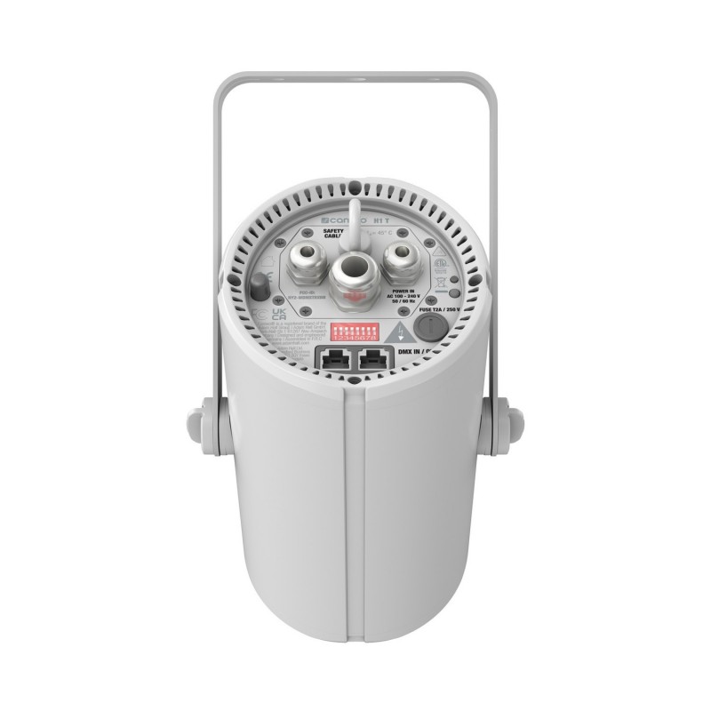 Cameo H1 T WH - Sterowana przez DMX lampa typu houselight z diodą LED ciepła biel Biały