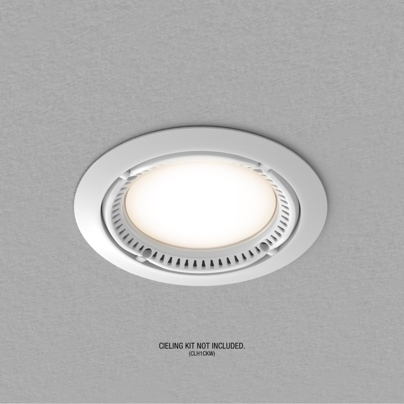 Cameo H1 T WH - Sterowana przez DMX lampa typu houselight z diodą LED ciepła biel Biały