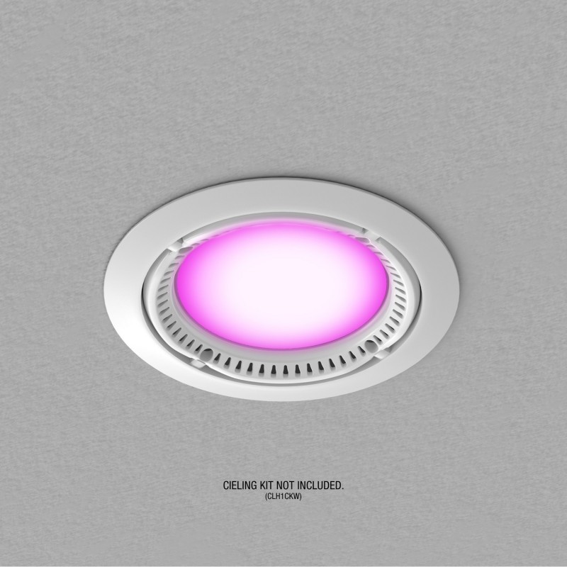 Cameo H1 FC WH - Sterowana przez DMX lampa typu houselight z diodą LED RGBAL Biały