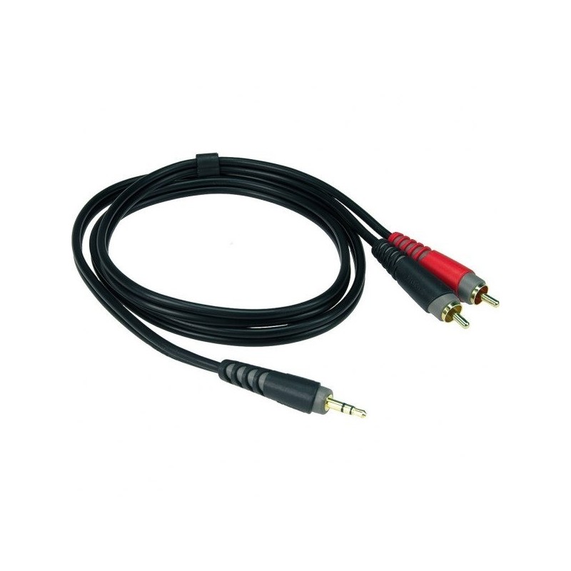 Klotz AY7 0200 - kabel mini TRS sls 2xRCA 2m