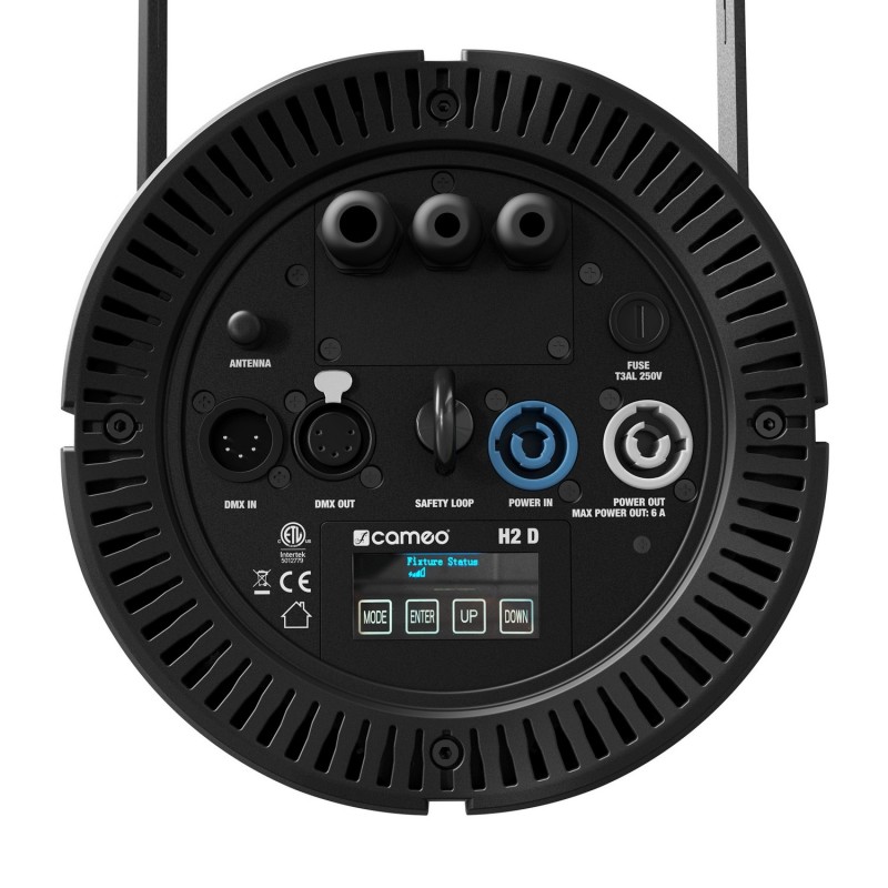 Cameo H2 D - Sterowana za pośrednictwem DMX lampa z diodą LED – zimny biały