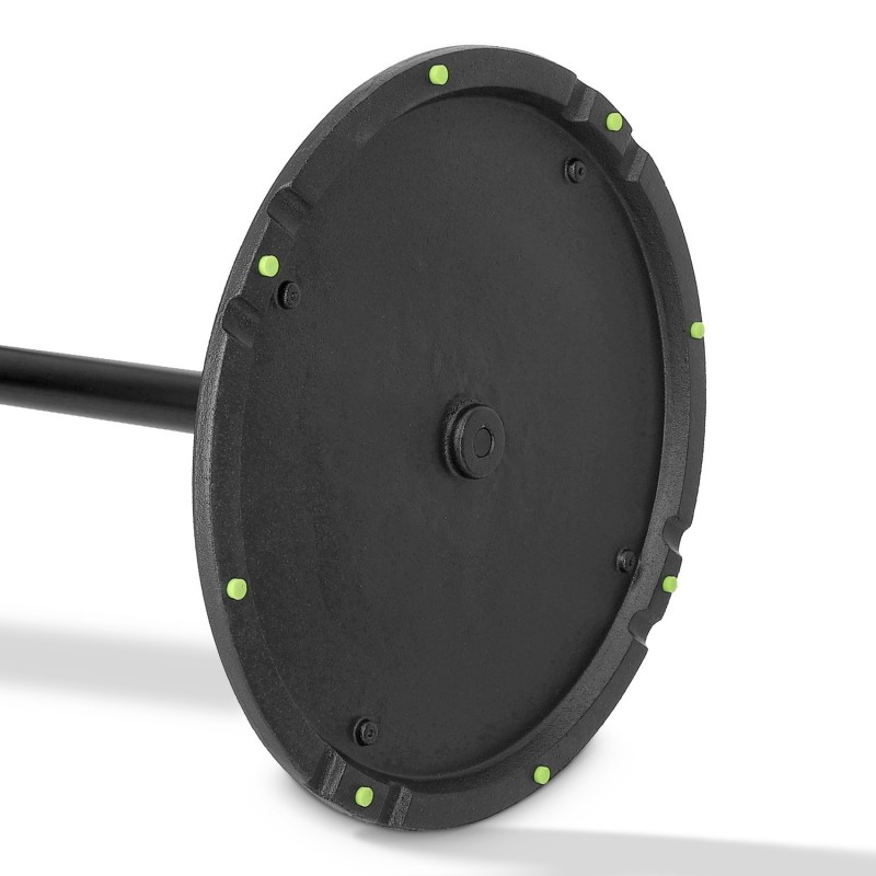 Gravity SP 3202 LR B - Stojak do monitorów studyjnych z dużą okrągłą podstawą