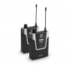 LD Systems U505 IEM BUNDLE - System monitoringu dousznego z 2 modułami Bodypack - 584-608 MHz