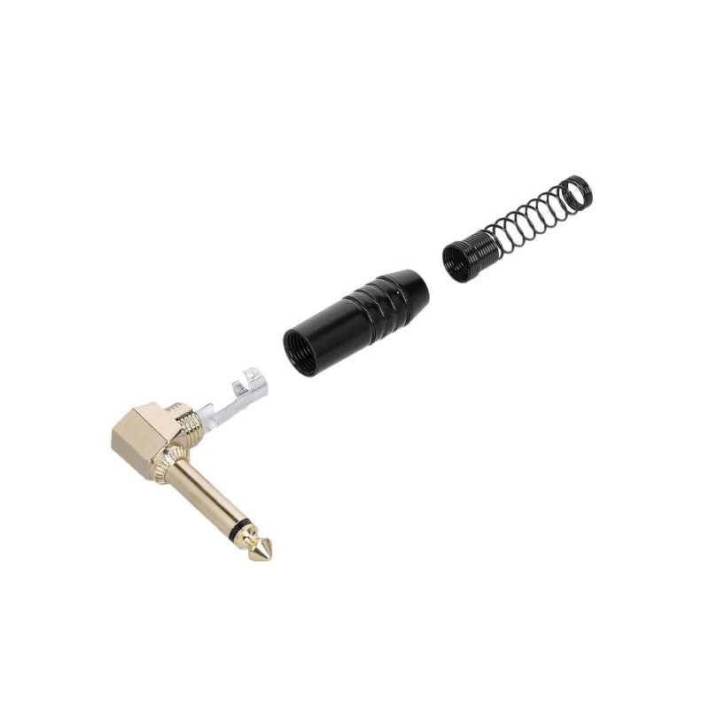 Adam Hall Connectors 4 STAR C JM2 A BLK - Wtyk Jack 6,3 mm TS