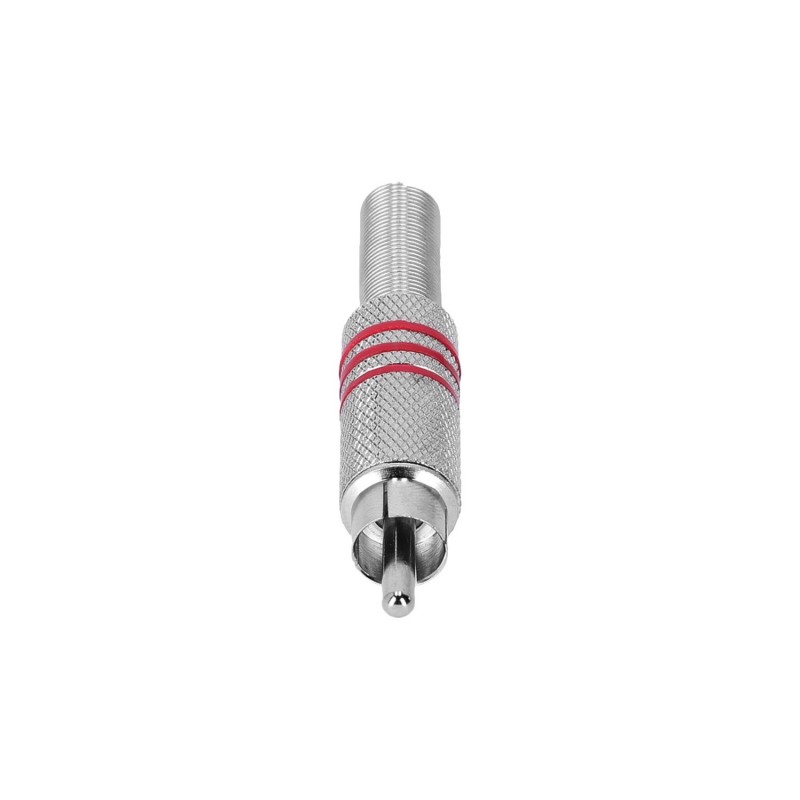 Adam Hall Connectors 3 STAR CR2 RED - Wtyk RCA M