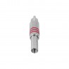 Adam Hall Connectors 3 STAR CR2 RED - Wtyk RCA M
